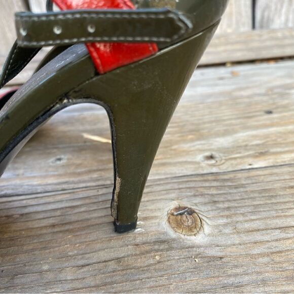 Sigerson Morrison patent leather high heel sandals size 7 - Picture 8 of 13